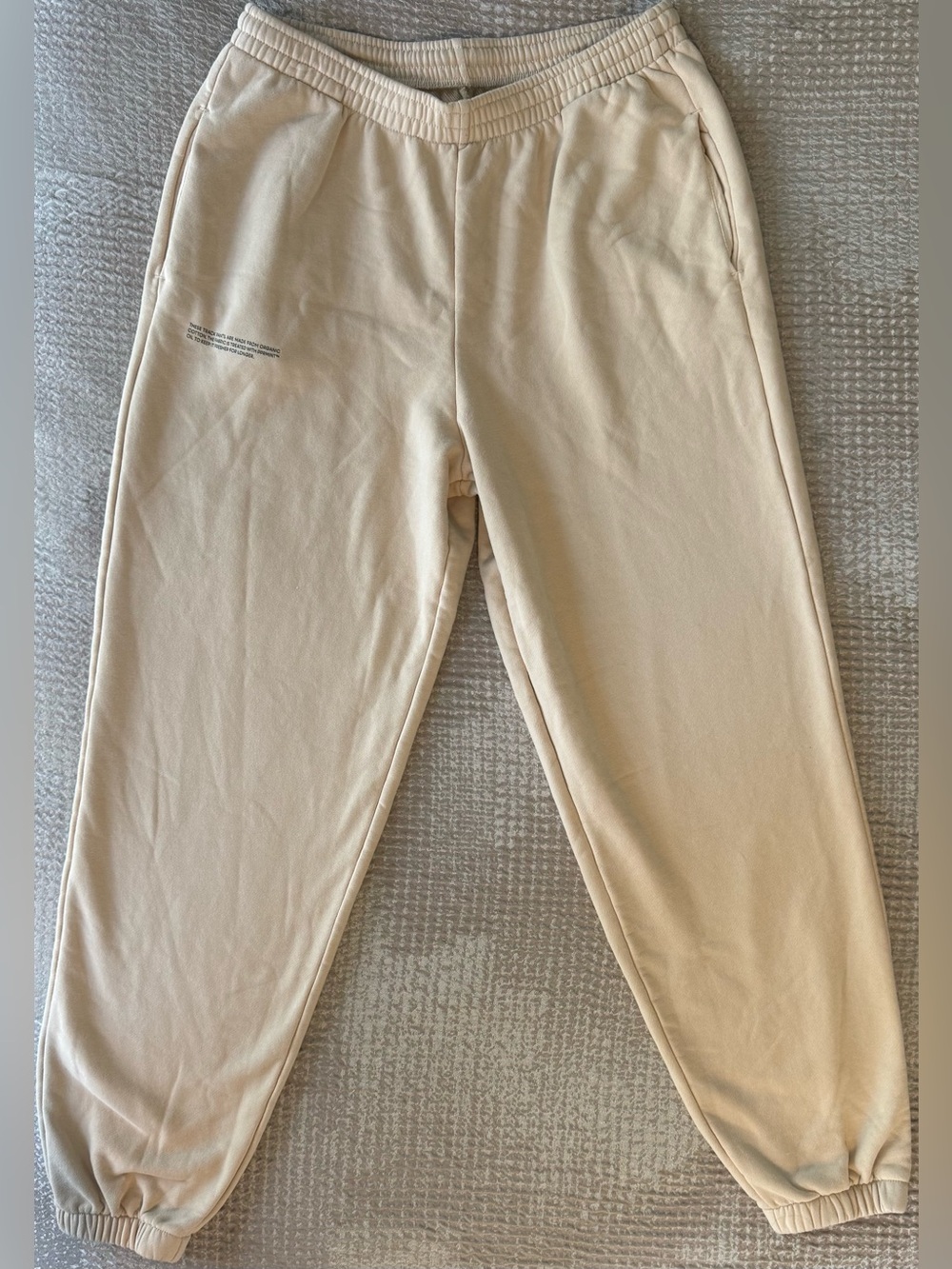 PANGAIA 365 PPRMINT Organic Cotton Joggers Oatmeal Sand L Portugal - Picture 5 of 14